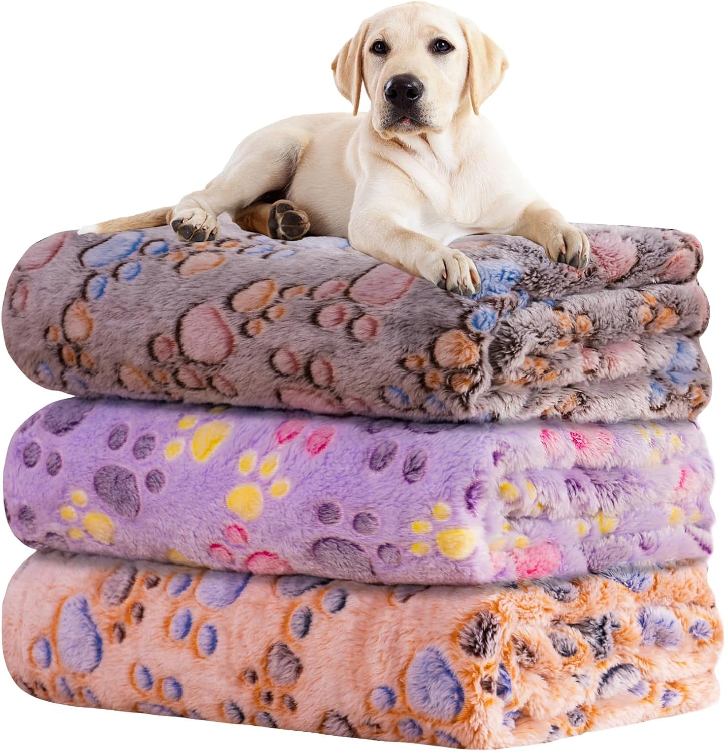 rezutan-dog-blankets-for-3-pack-large-medium-pet-cat-soft-fuzzy-washable-blanket-comfort-flannel-suitable-for-dogs-kennels-beds-sofas-furniture-gifts-puppy-essentials-41-x-31-inch-black