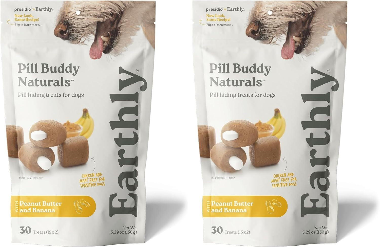 presidio-earthly-pill-buddy-naturals-pb-apple-recipe-pill-hiding-treats-for-dogs-make-a-perfect-pill-concealing-pocket-or-pouch-for-any-size-medication-30-servings