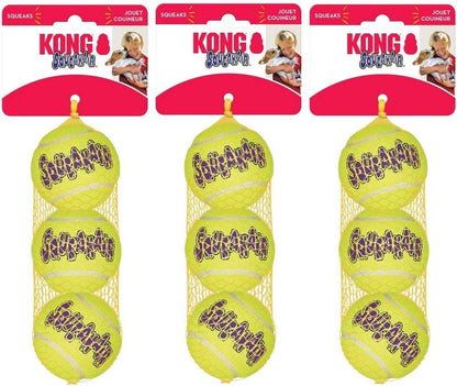 Kong Squeakair Dog Toy Tennis Ball - Medium, X 91