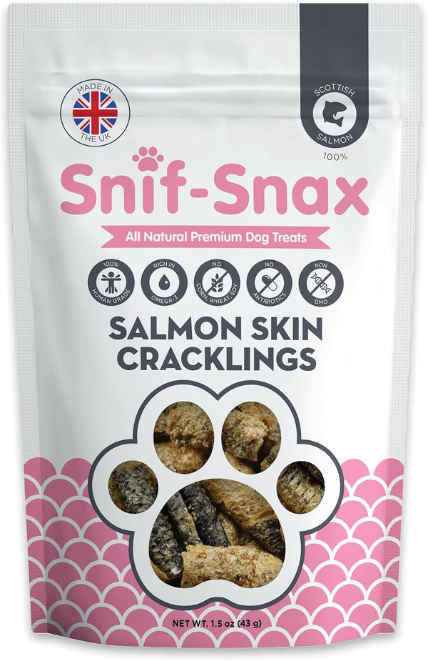 Snif-Snax Salmon Bites Dog Treats 3 Pack, All Natural Human-Grade Training Treats for Dogs, Healthy Grain-Free Puppy & Adult Rewards, Protein Rich Soft Salmon Snacks14