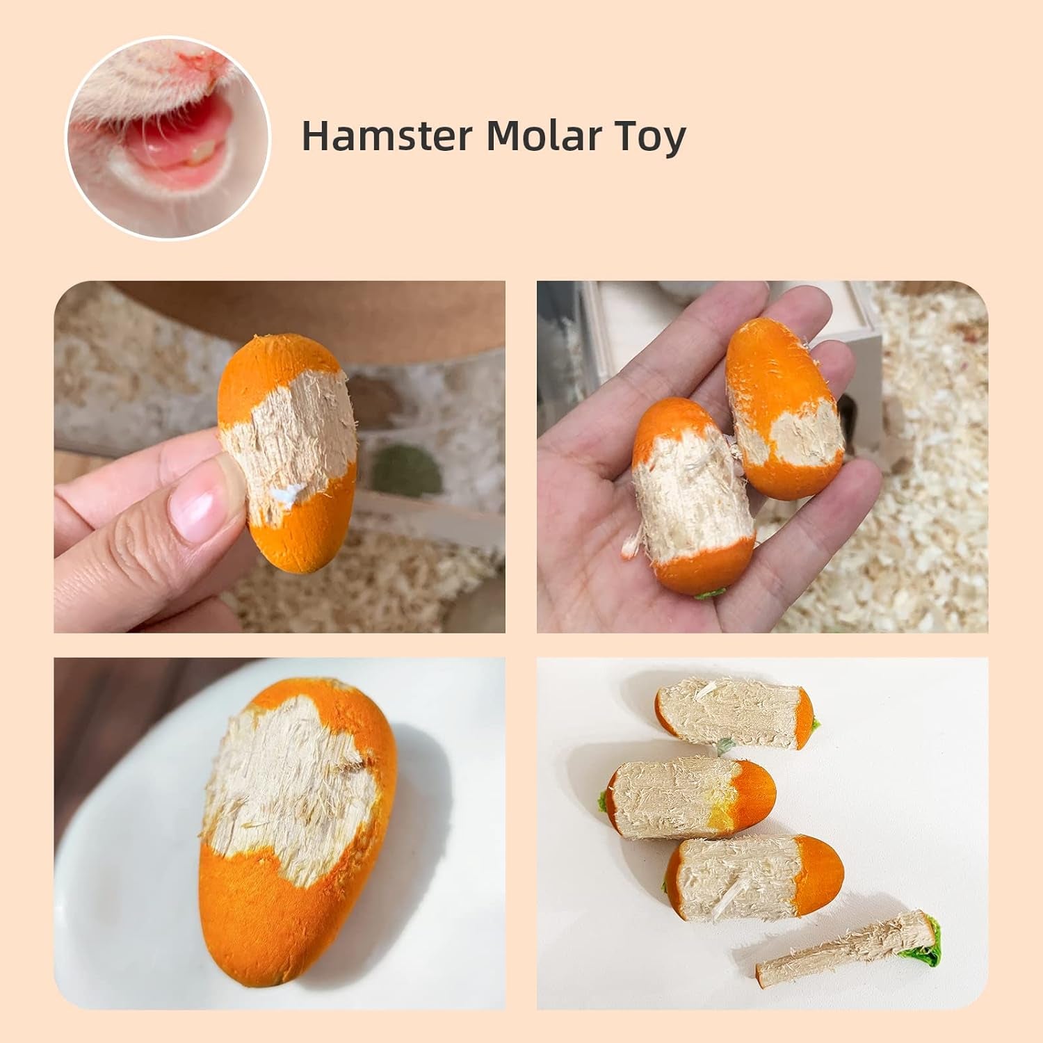niteangel-hamster-chew-decor-toys-pack-of-6-carrot-shape-beech-wood-chew-friendly-design-to-control-tooth-overgrowth-for-syrian-dwarf-hamster-gerbils-mice-lemming-degu-or-other-small-sized-pets