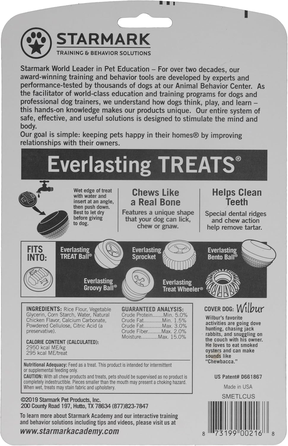 starmark-everlasting-treats-dental-chews-large-2-count-pack-of-1-chicken-flavored