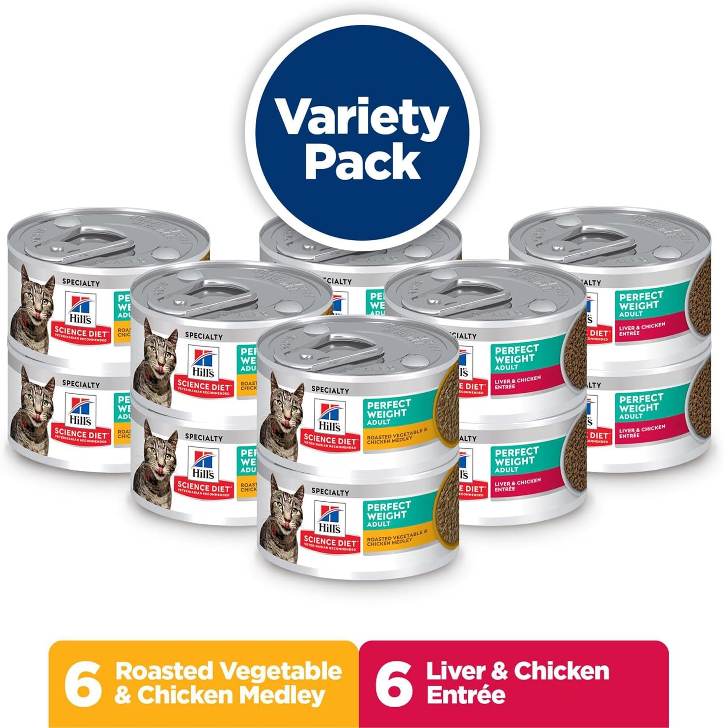 hills-science-diet-adult-perfect-weight-wet-cat-food-variety-pack-1-veterinarian-recommended-vegetable-chicken-and-liver-chicken-2-9-oz-cans-12-pack