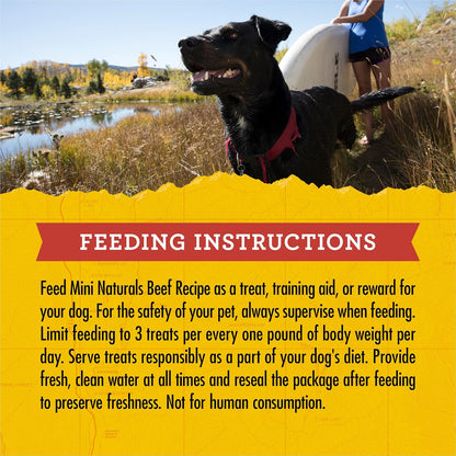 Zuke’S Mini Naturals Soft and Chewy Dog Treats for Training Pouch, Natural Treat Bites with Beef Recipe - 6 Oz. Bag10