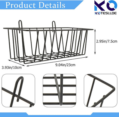 Hay Feeder for Rabbit, Guinea Pig, Bunny, Chinchilla, Heavy-Duty Metal Frame Hay Feeder, Small Animal Basket with Hook Metal Grass Holder Black5