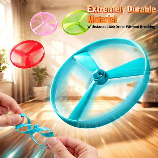 BABORUI Cat Toy Disc Launcher, Rechargeable Interactive Cat Fetch Toy Launcher with 8 Flying Discs, Flying Enrichment Toys for Indoor Bored Kittens & Adult Cats (Yellow)5