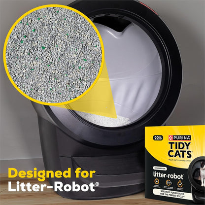 Purina Tidy Cats Cat Litter for Litter-Robot Clumping Cat Litter Odor Control Formula4