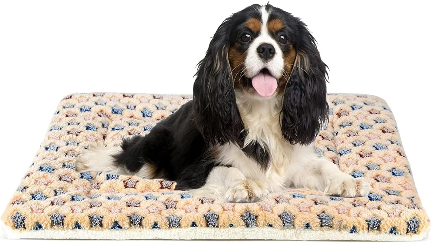 mora-pets-cat-bed-dog-crate-pad-ultra-soft-pet-bed-with-cute-star-print-washable-crate-mat-for-small-dogs-and-indoor-cats-reversible-fleece-dog-kennel-pad-cat-carrier-mat-14-x-17-5-inch-grey