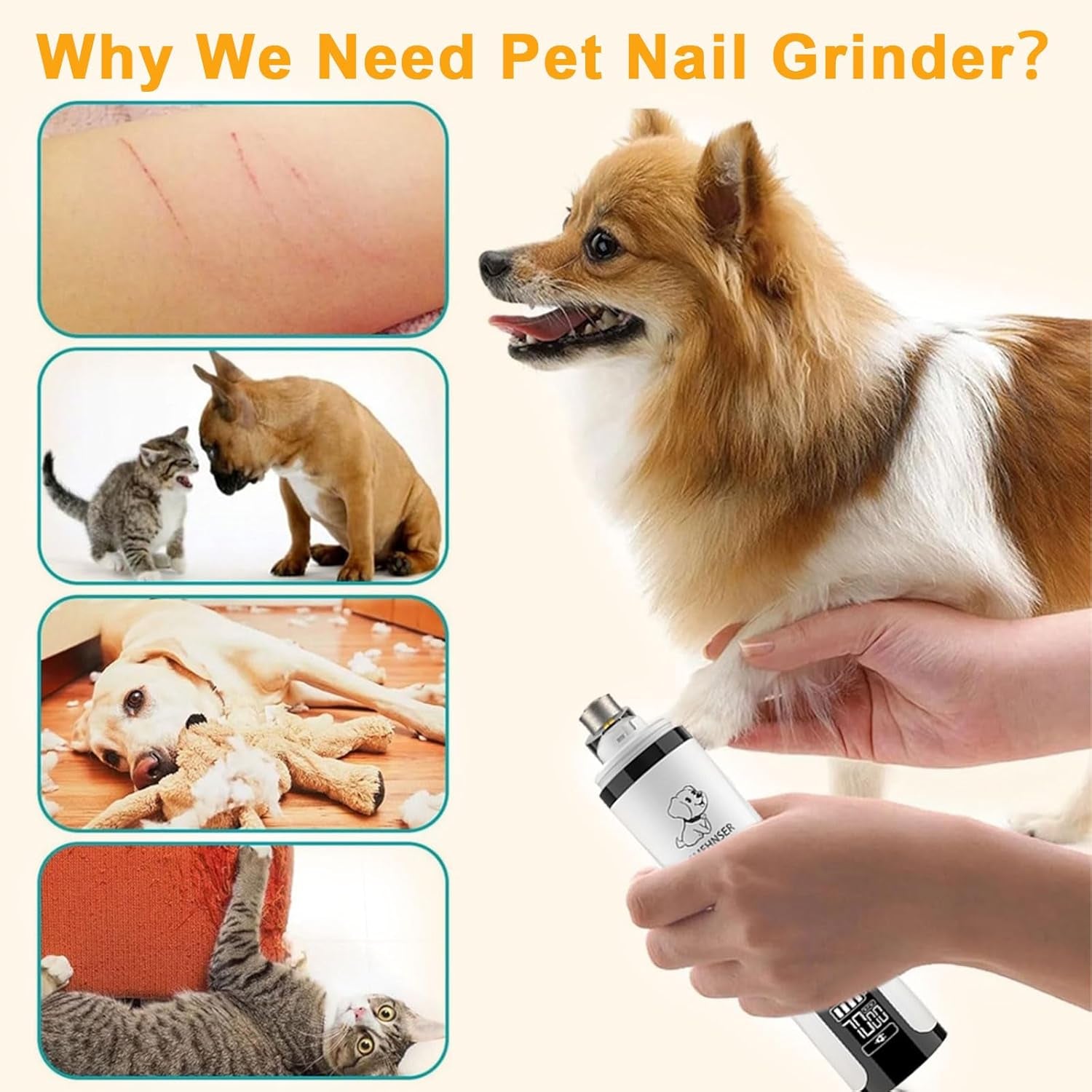 2026-upgraded-silent-groom-pro-nail-grinder-3-speed-cordless-grooming-pro-nail-grinder-pet-nail-trimmer-with-2-led-light-usb-c-rechargeable-2-grinding-wheels-for-small-medium-large-dogs-and-cats