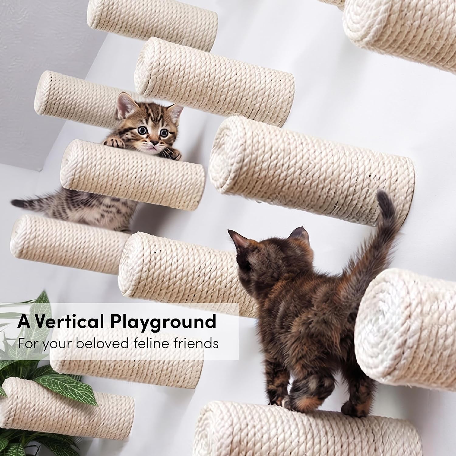 xympo-wall-mounted-cat-climbing-steps-floating-sisal-scratching-posts-8-inch-3-pack-easy-drywall-install