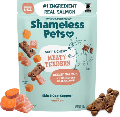 Shameless Pets Soft Dog Treats – Bacon Me Crazy Meaty Tenders, Soft & Chewy Treats for Dogs, Real Bacon 1St Ingredient, Grain Free, Healthy Treats for Small, Medium & Large Dogs, 8Oz10