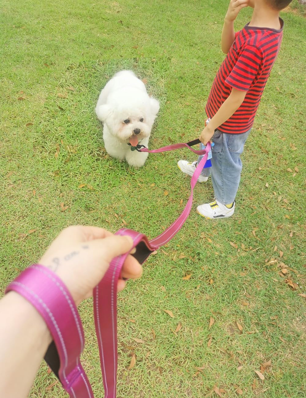 3-handle-dog-leash-10ft-triple-handle-reflective-large-medium-dog-multi-handles-heavy-duty-training-lead-with-padded-traffic-handles-for-control-and-safety