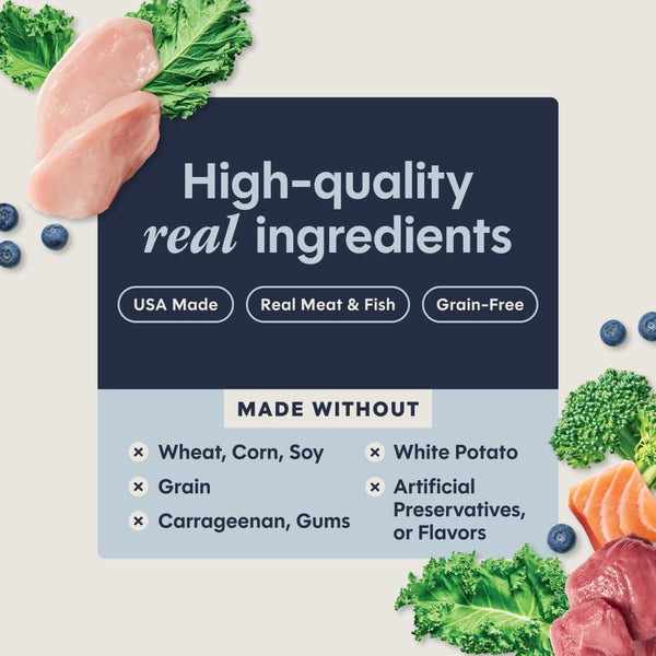 Instinct Original Grain Free Recipe Variety Pack Natural Wet Canned Cat Food by Nature'S Variety, 3 Ounce (Pack of 12) | Rich & Creamy Pate Texture, High Protein, Real Meat, Whole-Food Ingredients, Grain-Free, Hydration Support4
