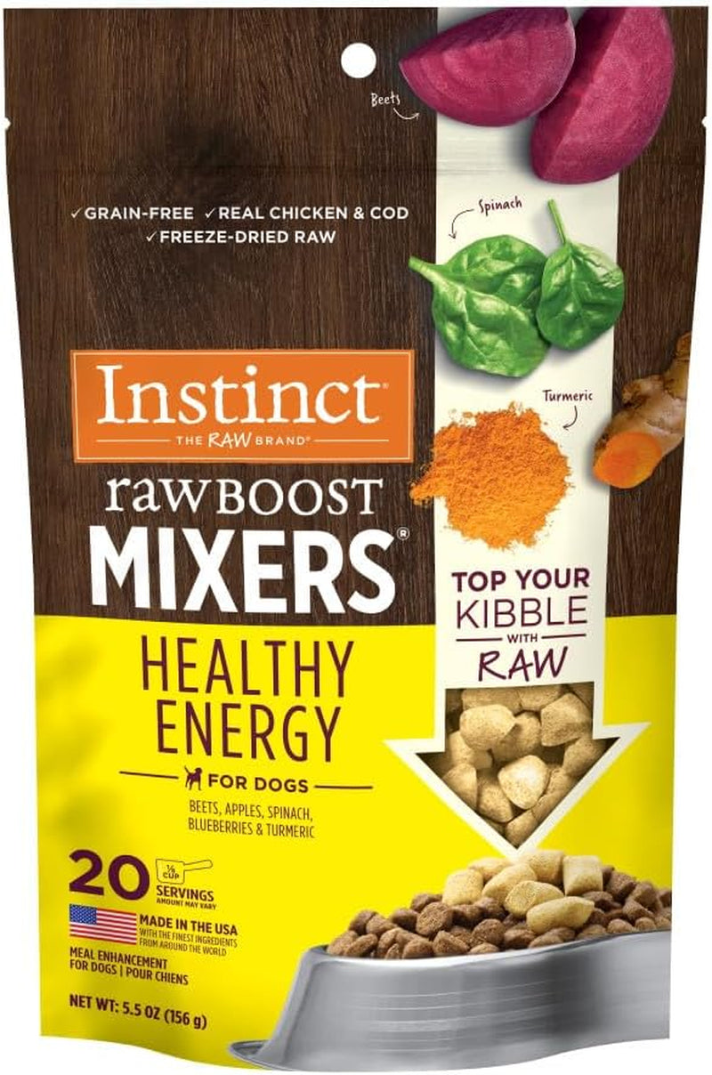 instinct-freeze-dried-mixers-dog-food-toppers-gut-health-5-5-oz-bag