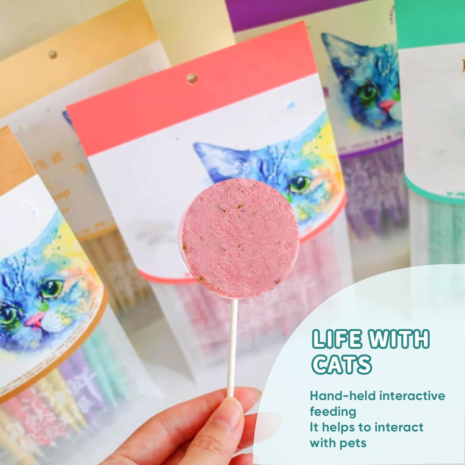 lollipop-cat-treats-freeze-dried-lickable-snacks-for-indoor-cats-natural-soft-puree-wet-snacks-pops-premium-cat-treats-lollipop-ideal-for-all-breeds-and-ages-cats-mixed-25-pcs