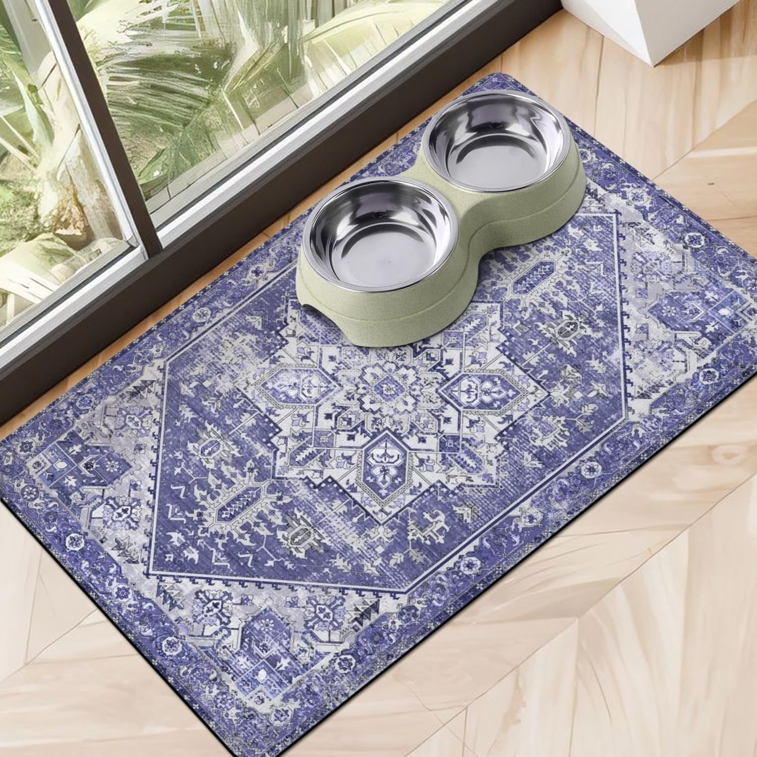 dog-food-mats-for-floors-absorbent-pet-cat-food-mat-non-slip-dog-bowl-mats-for-food-and-water-eco-friendly-boho-dog-placemats-feeding-mat-pet-supplies