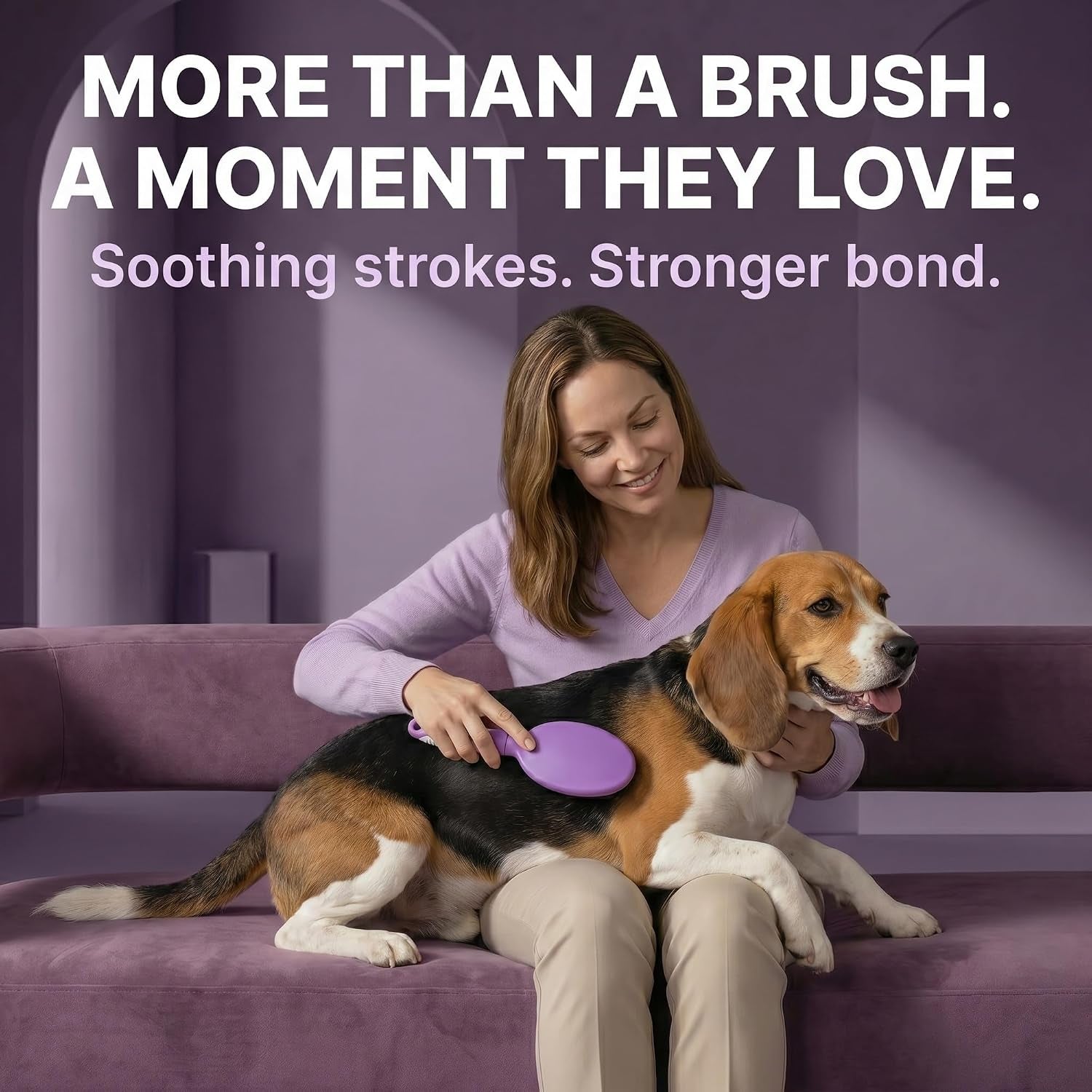 soft-bristle-dog-brush-for-short-haired-cats-or-dogs-firm-bristles-to-remove-dust-dirt-and-loose-fur-hook-and-rubber-handle