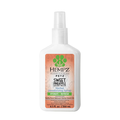Hempz Petz, Dog Cologne, Sweet Pineapple & Honey Melon Herbal Deodorizing Spray, 8.5 Oz.1