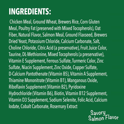 Greenies Feline Adult Natural Dental Care Cat Treats Bundle- Oven Roasted Chicken, Savory Salmon and Catnip Flavors, 4.6 Oz. Pouches6