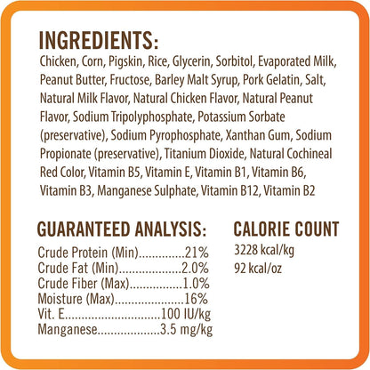 Nutri Chomps Dog Chews, 5-Inch Twists, Easy to Digest, Rawhide-Free Dog Treats, 15 Count, Real Chicken, Peanut Butter and Milk Flavors | a Rawhide-Free Chew That'S Gentle and Easy to Digest, Made with the Real, Wholesome Ingredients Dogs Love8