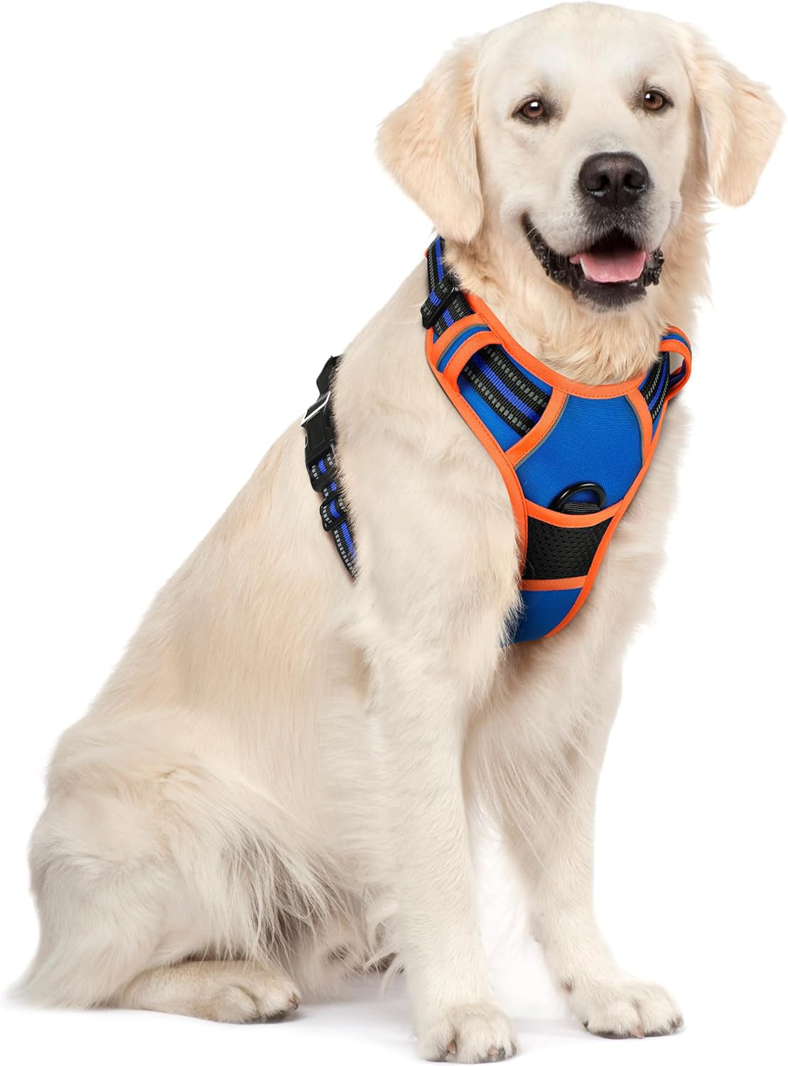 rabbitgoo-dog-harness-no-pull-for-large-dogs-with-2-leash-clips-pet-vest-no-choke-with-handle-adjustable-soft-padded-reflective-easy-control-for-walking-black-large