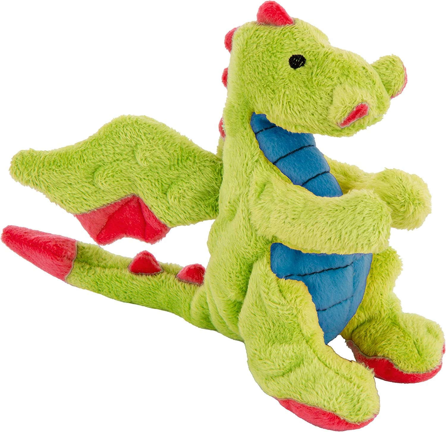 godog-bubble-plush-dragons-squeaky-dog-toy-chew-guard-technology-coral-large