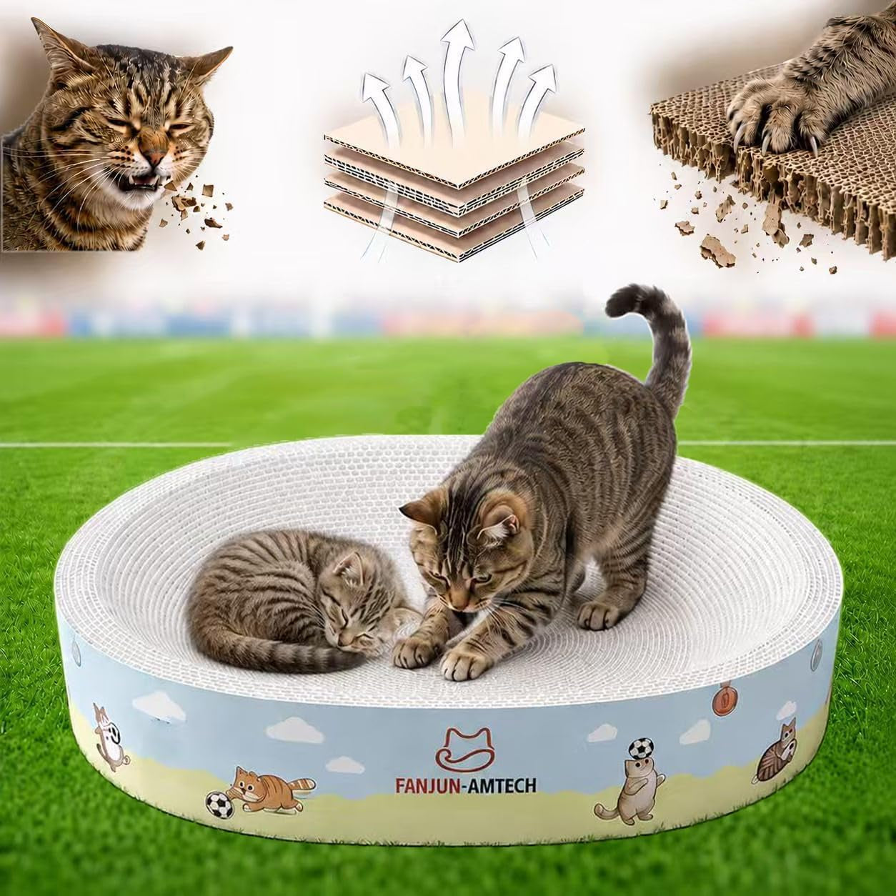 soccer-cat-scratcher-bed-no-mess-cat-scratching-pad-no-shed-cat-beds-and-scratch-pad-for-cats-plant-fiber-mess-free-cat-scratch-furniture-protector-stop-cats-eating-paper-craps