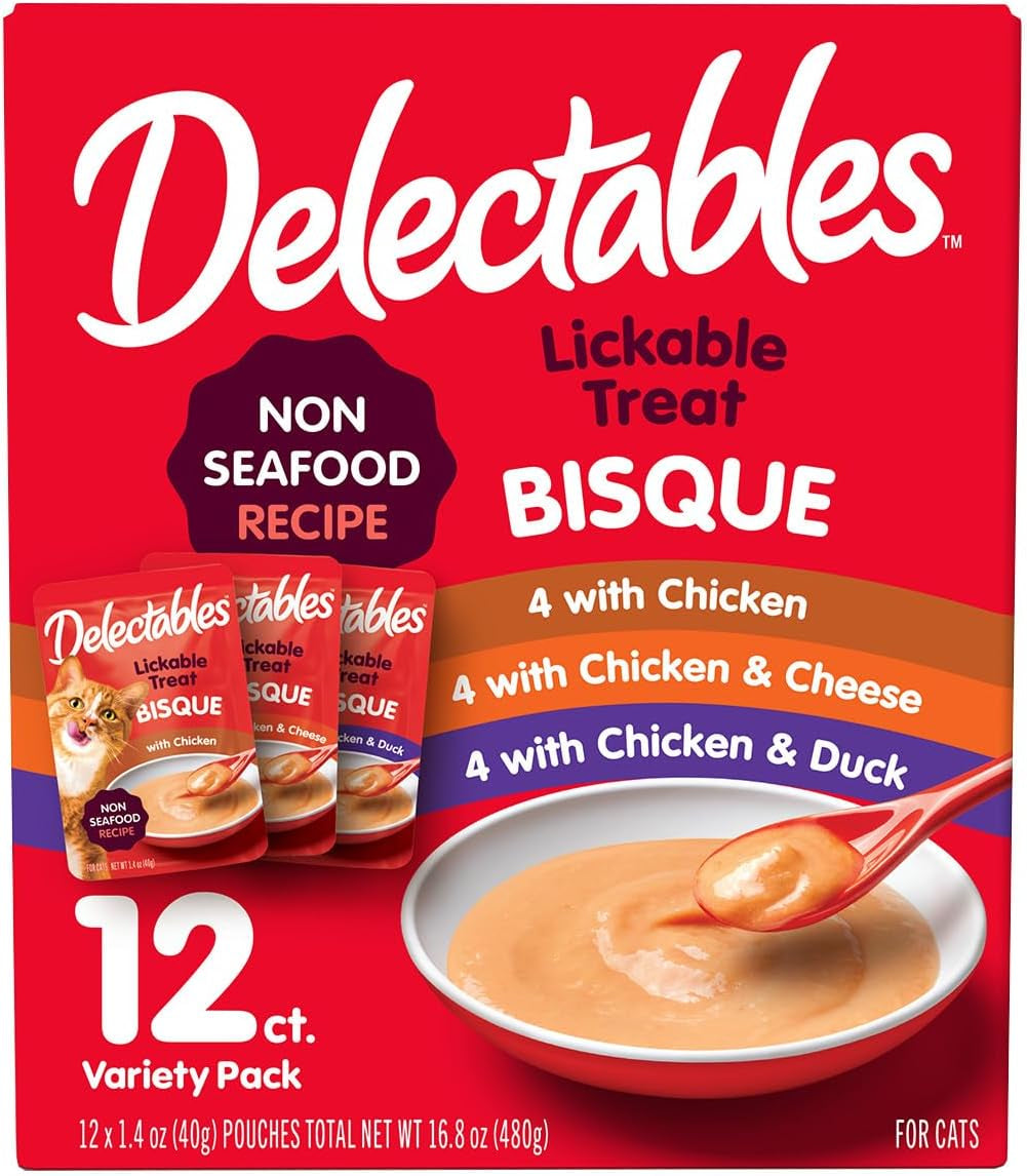 delectables-bisque-non-seafood-lickable-wet-cat-treats-variety-pack-12-count-pack-of-1