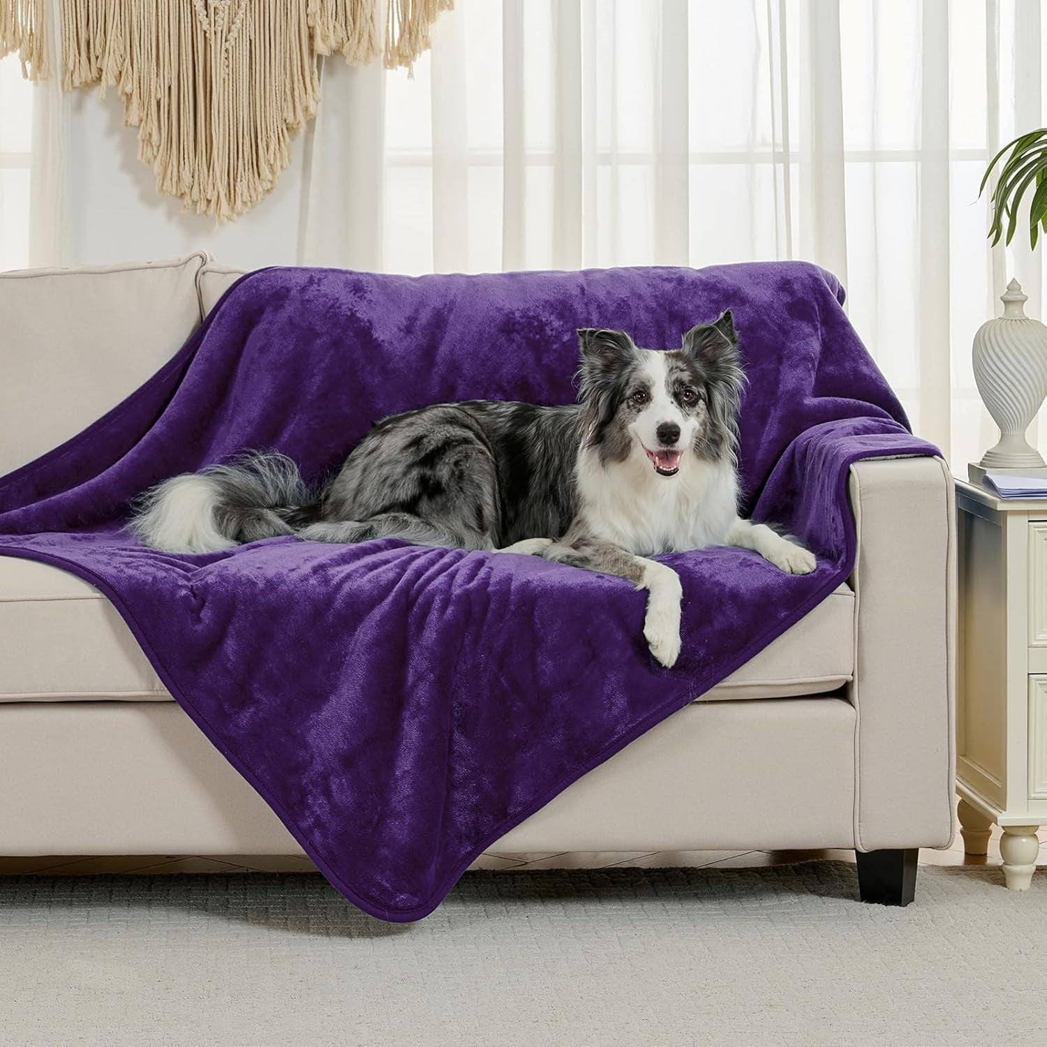 waterproof-blanket-for-bed-couch-sofa-soft-liquid-pee-proof-pet-blanket-for-dog-puppy-cat-reversible-sherpa-fleece-furniture-protector-dark-purple-50x60-inches