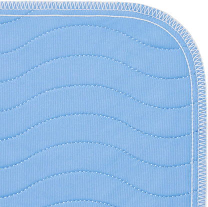 Accompagner Incontinence Bed Pads Washable Waterproof, Ultra-Absorbent Reusable Underpads for Diaper Changing, Nursing, Bedridden, Adults, Seniors, Kids and Dogs (Blue, 24"X24"(Pack of 6))2