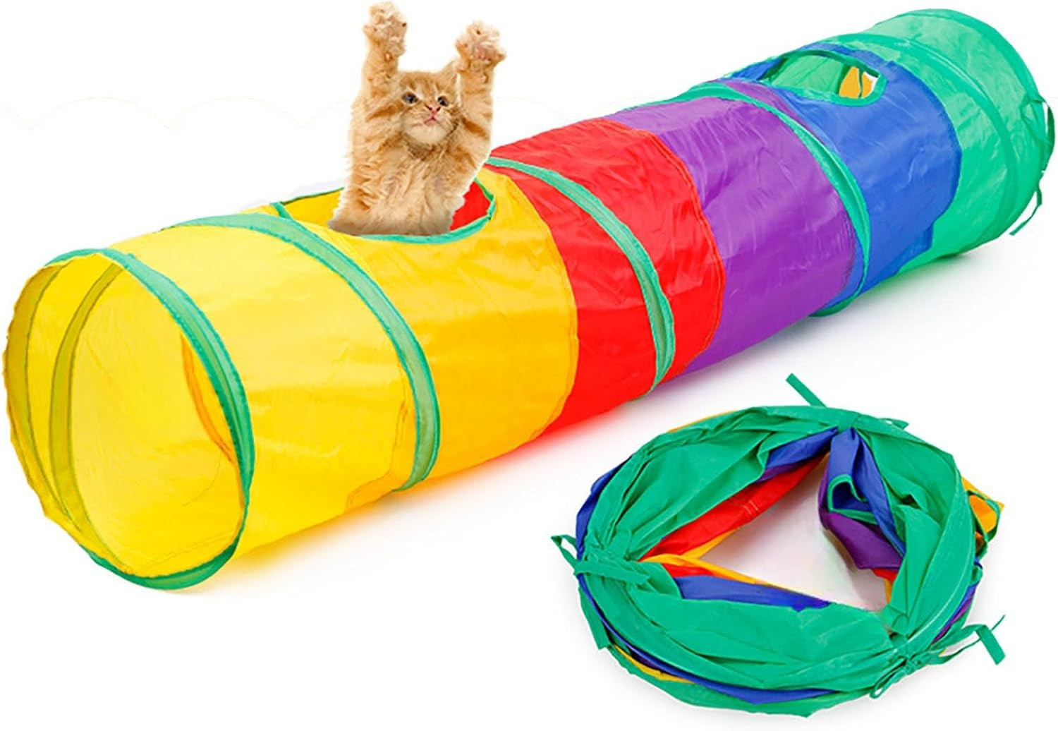 icagy-cat-tunnel-for-indoor-cats-kittens-rabbits-foldable-tunnel-toys-interactive-pet-crinkle-pop-up-tunnel-play-toys-relieve-cat-boredom-rainbow-45