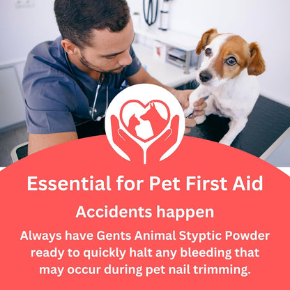 G.B.S Styptic Powder for Dogs, Cats, and Birds (1 Oz) - Fast-Acting Blood Stop Powder for Pets & Animals - Quick Stop Bleeding Powder for Nail Clipping, Cuts & Grooming4