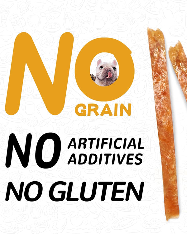 PAWUP Chicken Jerky Strips Dog Treats, Low Fat High Protein, Natural Chicken Dog Jerky, Training Treats for Small & Medium Dogs, 12.5 Oz4