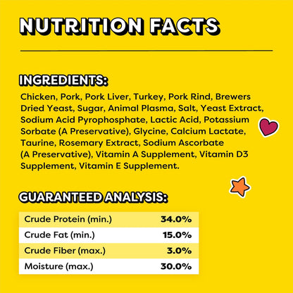 Temptations Meaty Bites Savory and Soft Cat Treats, Chicken Flavor, 4.12 Oz | Real Meat, High Protein, under 2 Calories per Treat, Resealable Stay-Fresh Pouch, Use as Snack or Food Topper5