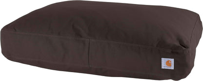 Carhartt Durable Canvas Pet Bed, Water Resistant Firm Duck Dog Bed, Carhartt Brown, Large8