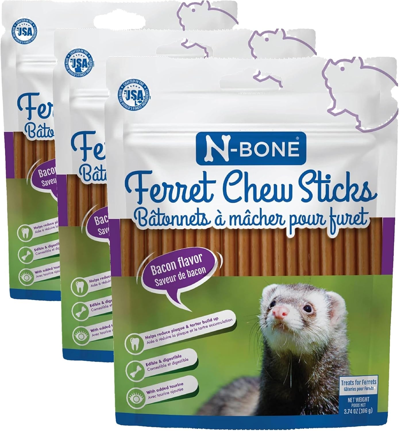 n-bone-ferret-chew-sticks-salmon-flavor-natural-ferret-treats-chew-treats-tasty-snacks-for-ferrets-1-87-oz