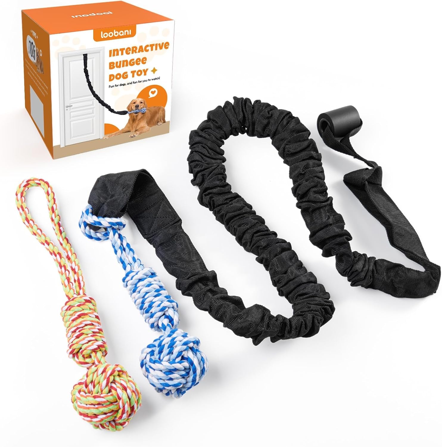 loobani-outdoor-bungee-tug-toy-interactive-tree-hanging-dog-toys-black-durable-tug-of-war-exercise-play-cord-tether-chew-rope-toy-muscle-building-bite-training-for-small-to-large-dogs