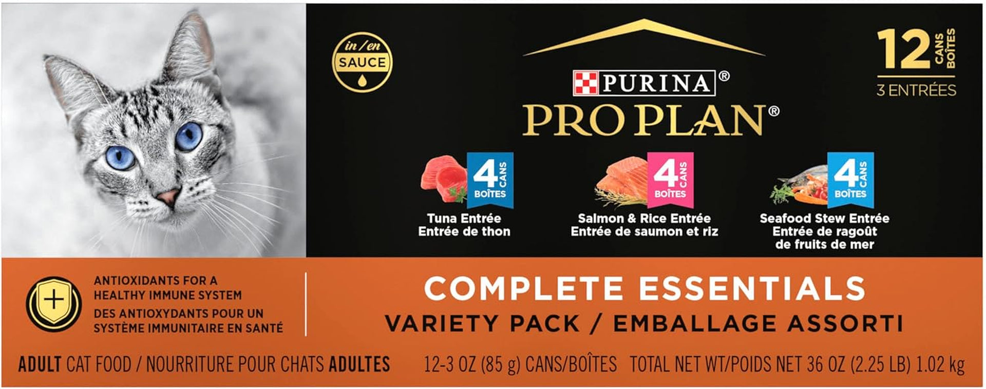 purina-pro-plan-high-protein-wet-cat-food-variety-pack-complete-essentials-seafood-favorites-2-packs-of-12-3-oz-cans