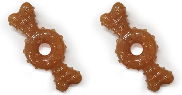 Nylabone Puppy Chew Teething Ring Bone Dog Toy, Chicken Flavor, X-Small | Soothing Teething Toys for Puppies, Puppy Enrichment, & Teething Relief, Freezable for Added Comfort, Dogs up to 15 Lbs20