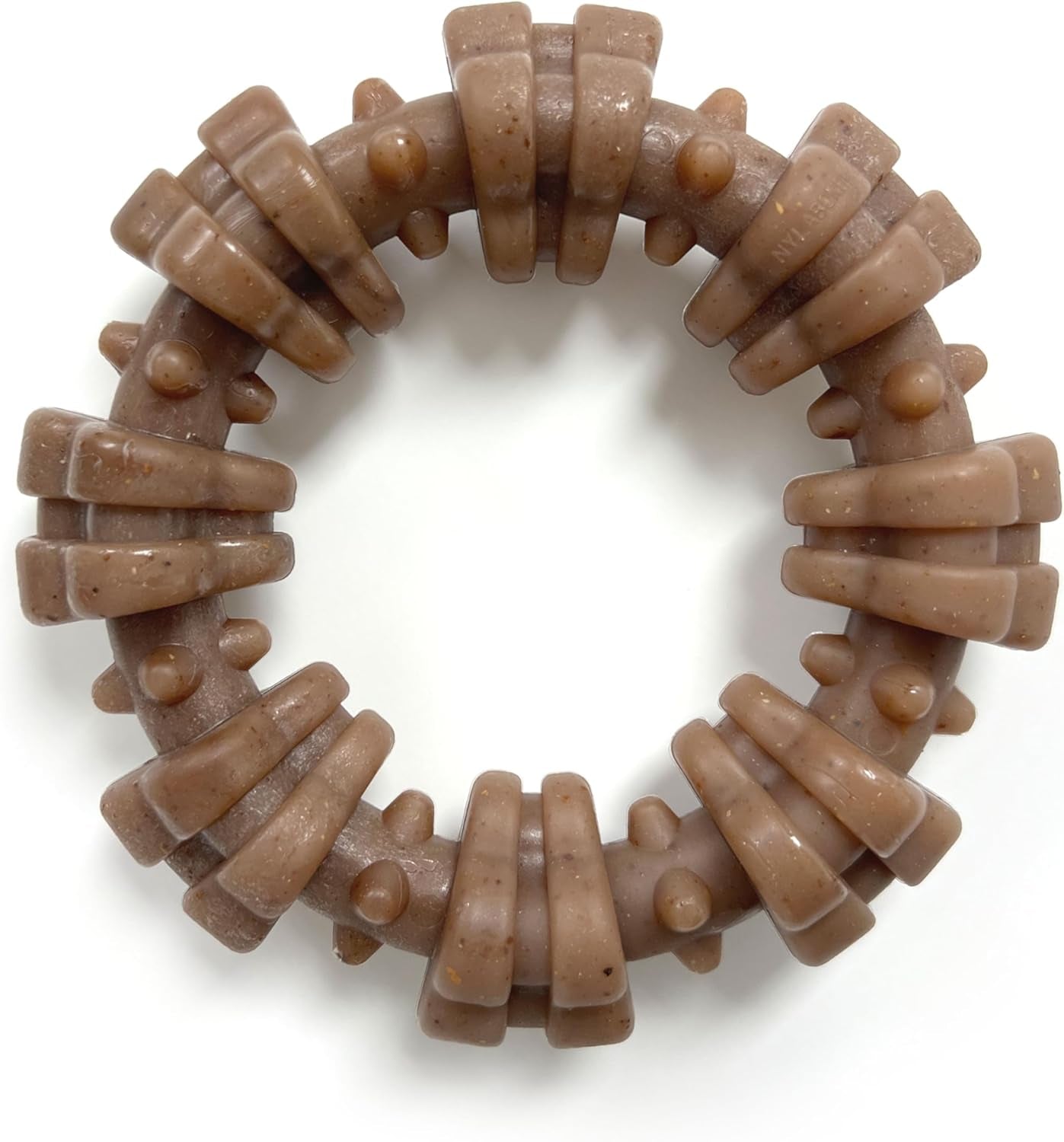 nylabone-strong-chew-ring-dog-chew-toy-made-with-real-beef-chicken-x-large-breeds-durable-long-lasting-dog-bone-textures-help-clean-teeth-keeps-dogs-busy-for-dogs-50-lbs