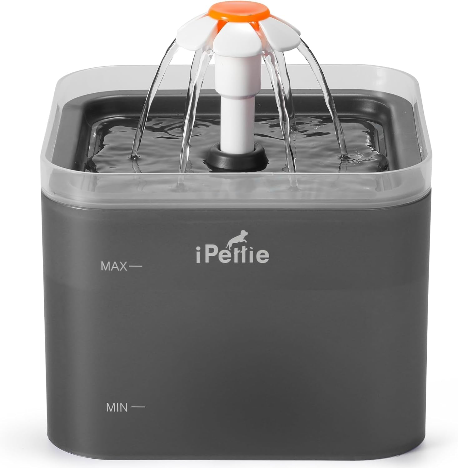 ipettie-neverland-cat-water-fountain-with-led-light-67oz-2-0l-ultra-quiet-drinking-waterer-automatic-filtered-water-dispenser-water-purifier-for-pets-grey