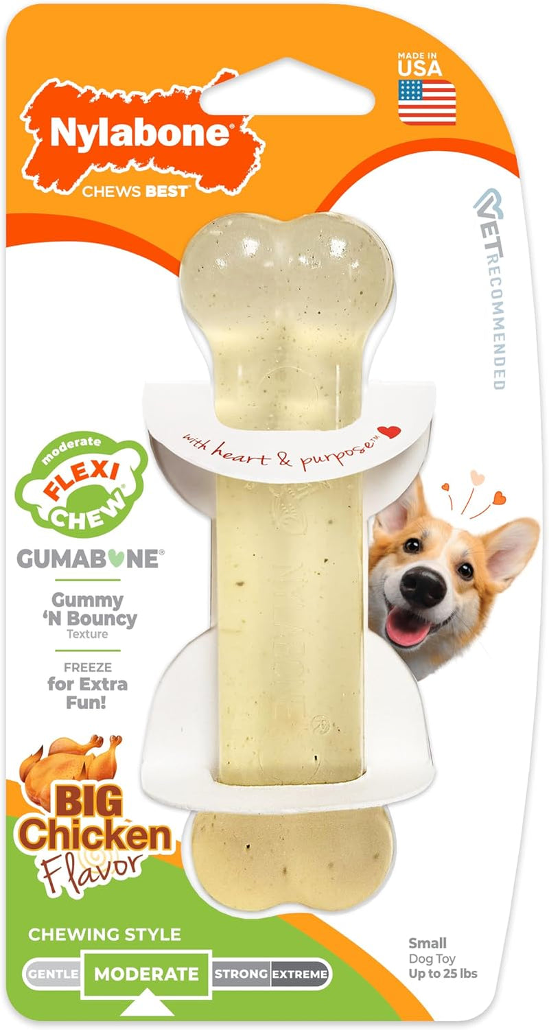 nylabone-original-bone-flexi-chew-toy-for-dogs-flexible-dog-toys-for-moderate-chewers-chicken-flavor-small-1-count-dog-toys-for-small-dogs-up-to-25-lbs-flexible-material-gentle-on-teeth-freezable-bouncy-great-for-seniors