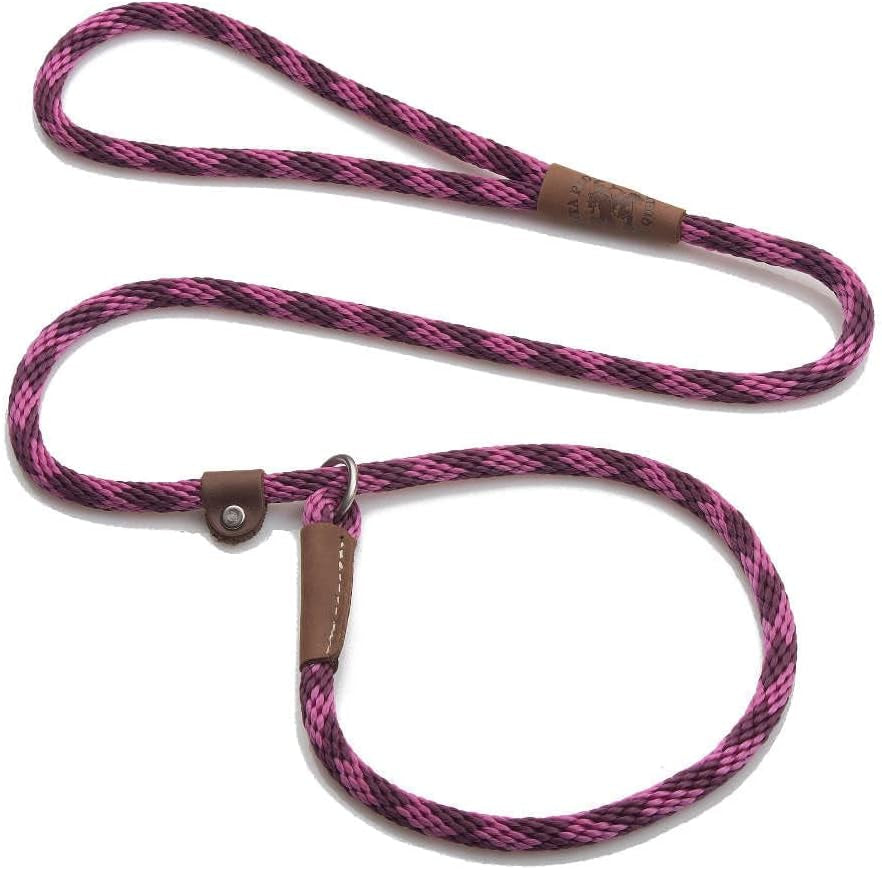 mendota-pet-slip-leash-dog-lead-and-collar-combo-made-in-the-usa-mocha-3-8-in-x-6-ft-for-small-medium-breeds