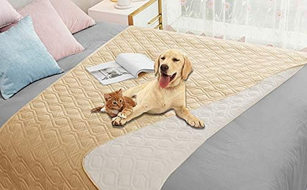 Ameritex Waterproof Dog Bed Cover Pet Blanket for Furniture Bed Couch Sofa Reversible37