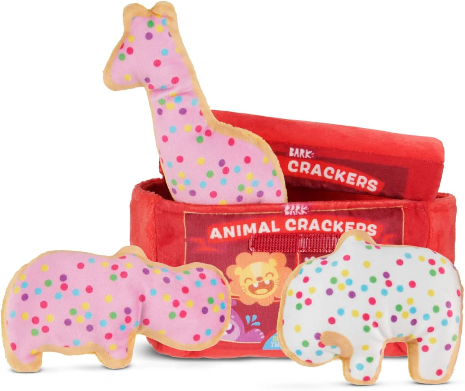 barkbox-animal-squeakers-4-in-1-interactive-plush-dog-toy-squeaky-dog-toys-with-crinkle-box-and-treat-hiding-for-extra-small-to-small-dogs-and-puppies