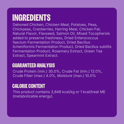 Wellness Kittles Crunchy Cat Treats, All Lifestages, Kitten to Senior, Natural, Grain Free, Chicken and Cranberry Flavor, 2 Oz Bag7