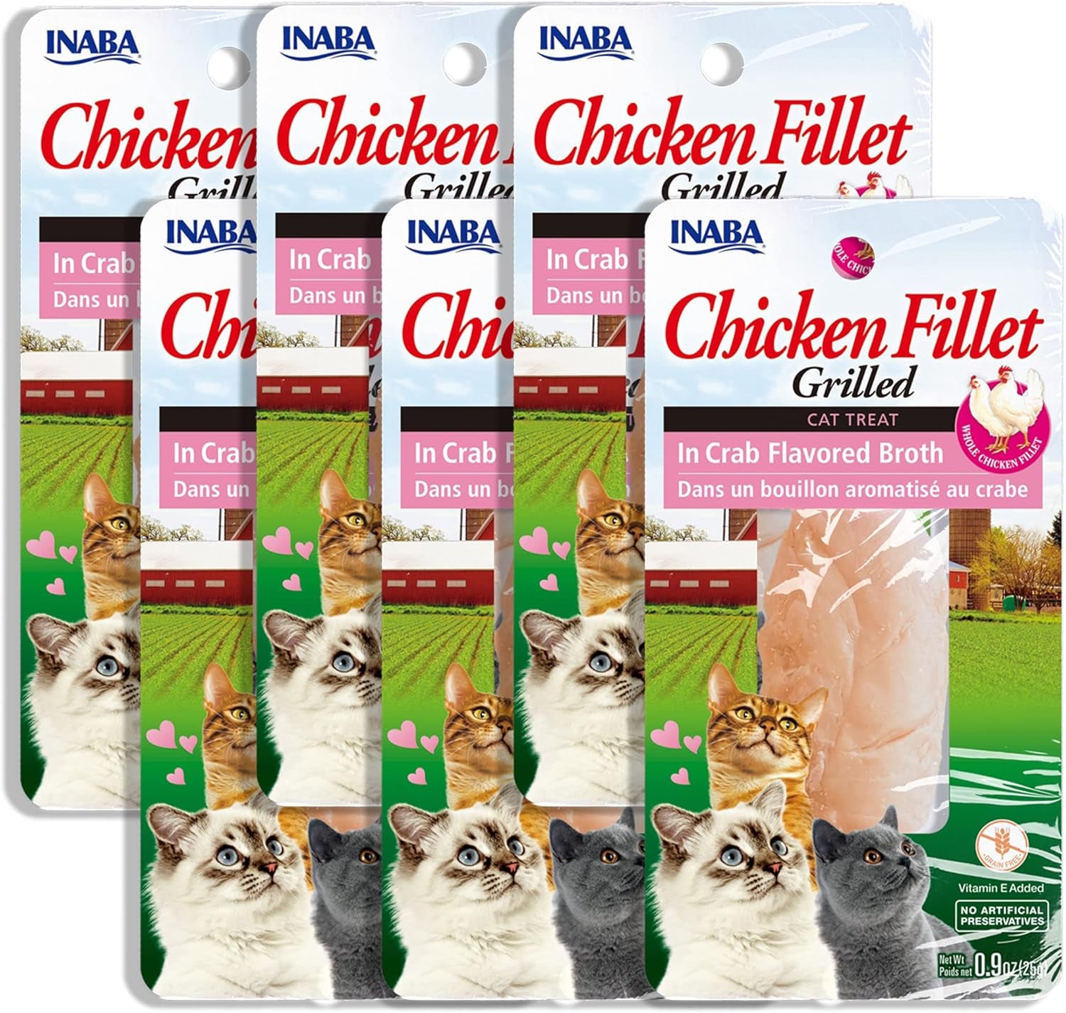 inaba-grilled-fillet-cat-treats-chicken-fillet-variety-box-10ct-hand-cut-grilled-chicken-broth-packed-vacuum-packed-78-moisture-immune-support-grain-free-10-x-0-9-oz-fillets
