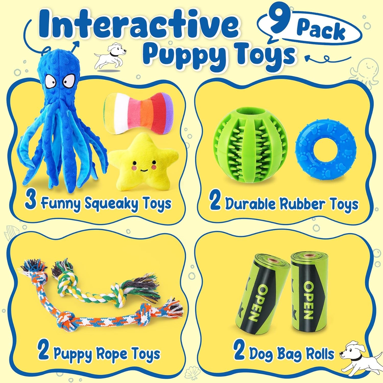 kipritii-9-pack-interactive-puppy-dog-toys-for-small-dogs-no-stuffing-squeaky-octopus-shaped-toy-cute-plush-engaging-chew-toys-for-puppy-teething-to-keep-them-busy