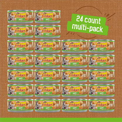 Purina Friskies Wet Cat Food, Pate Mixed Grill - (Pack of 24) 5.5 Oz. Cans5