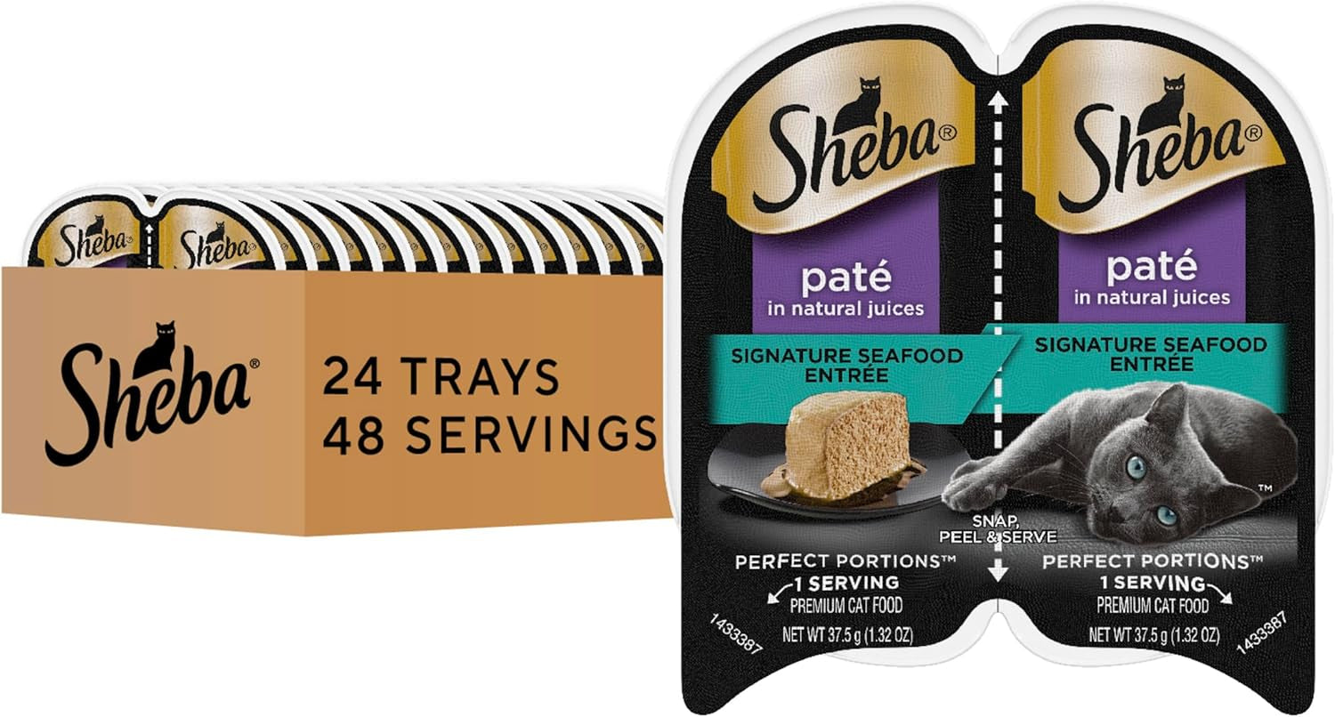 sheba-perfect-portions-pate-wet-cat-food-savory-chicken-2-6-oz-24-ct-grain-free-48-servings-no-fillers-made-in-usa-real-meat-complete-balanced-essential-vitamins-twin-pack-trays
